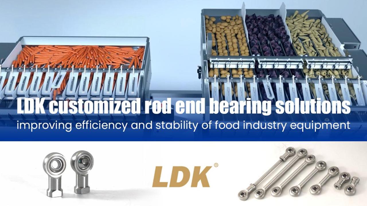 LDK Customized Rod End Bearing Solutions: Enhancing Equipment Efficiency and Stability in the Food Industry